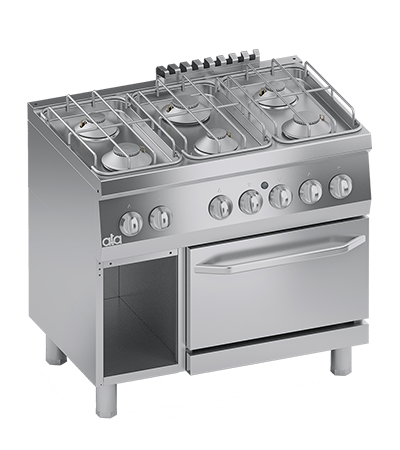 Bếp Âu 6 họng Ata